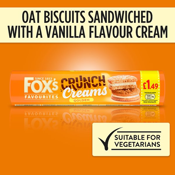 Fox's Golden Crunch Creams 200g (12 x 200g)