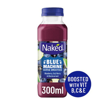 Naked Blue Machine Super Smoothie 300ml (9 x 300ml)