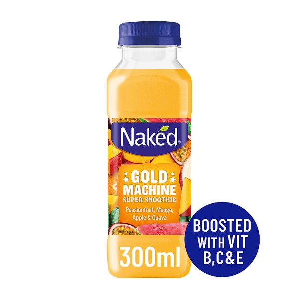 Naked Gold Machine Super Smoothie 300ml (9 x 300ml)