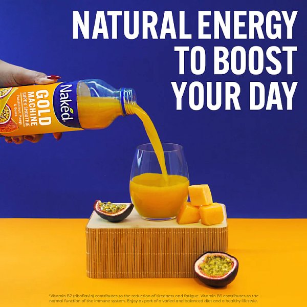 Naked Gold Machine Super Smoothie 300ml (9 x 300ml)