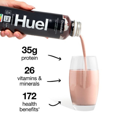 Huel Black Edition Chocolate 500ml (8 x 500ml)