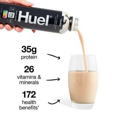 Huel Black Edition Vanilla 500ml (8 x 500ml)