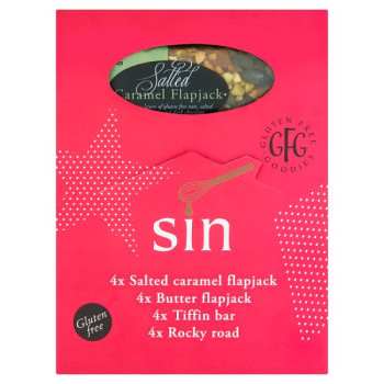Sin Salted Caramel Flapjack 16 X 65g