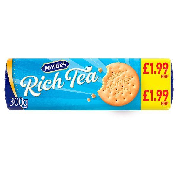 McVitie's Rich Tea Classic Biscuits 300g (12 x 300g) McVitie's Rich Tea Classic Biscuits 300g (12 x 300g)