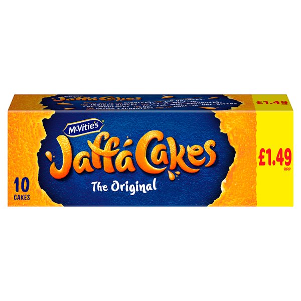 McVitie's Jaffa Cakes Original Chocolate Biscuits 10 Cakes 110g (12 x 110g) McVitie's Jaffa Cakes Original Chocolate Biscuits 10 Cakes 110g (12 x 110g)