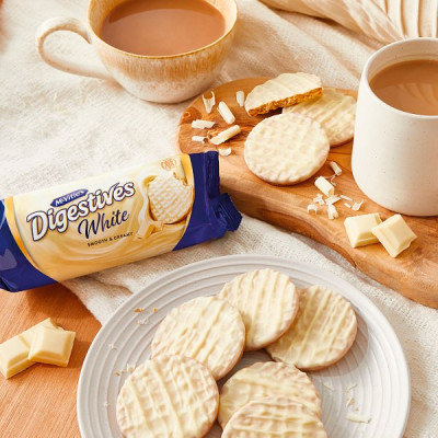 McVitie's White Digestive Biscuits 232g (12 x 232g)
