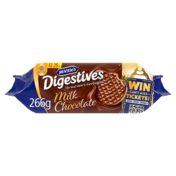 McVitie's Milk Chocolate Digestive Biscuits 266g (15 x 266g) McVitie's Milk Chocolate Digestive Biscuits 266g (15 x 266g)