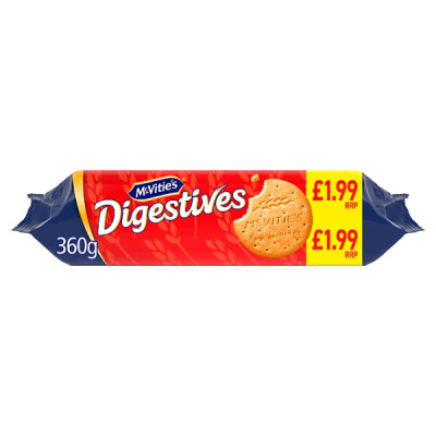 McVitie's Digestives The Original Biscuits 360g (12 x 360g)