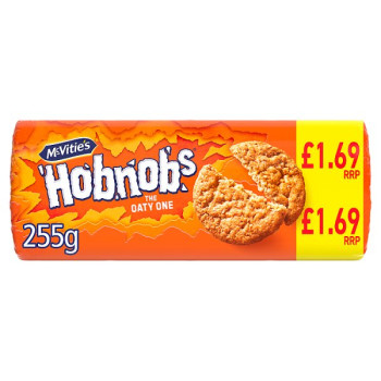 McVitie's Hobnobs Biscuits - The Oaty One 255g (12 x 255g)