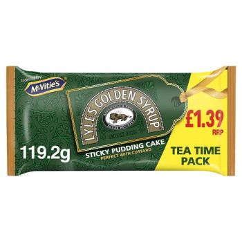 McVitie's Lyle's Golden Syrup Sticky Pudding Cake (8 x 200g)