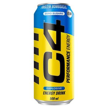 C4 Performance Energy Frozen Bombsicle Energy Drink 500ml (12 x 500ml)