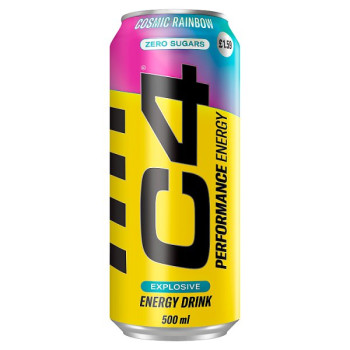 C4 Performance Energy Cosmic Rainbow Energy Drink 500ml (12 x 500ml)