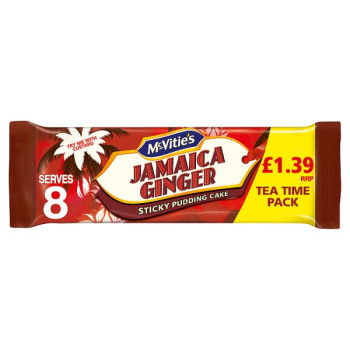 McVitie's Jamaica Ginger Sticky Pudding Cake (8 x 205g)