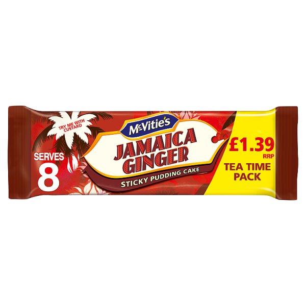 McVitie's Jamaica Ginger Sticky Pudding Cake (8 x 205g) McVitie's Jamaica Ginger Sticky Pudding Cake (8 x 205g)