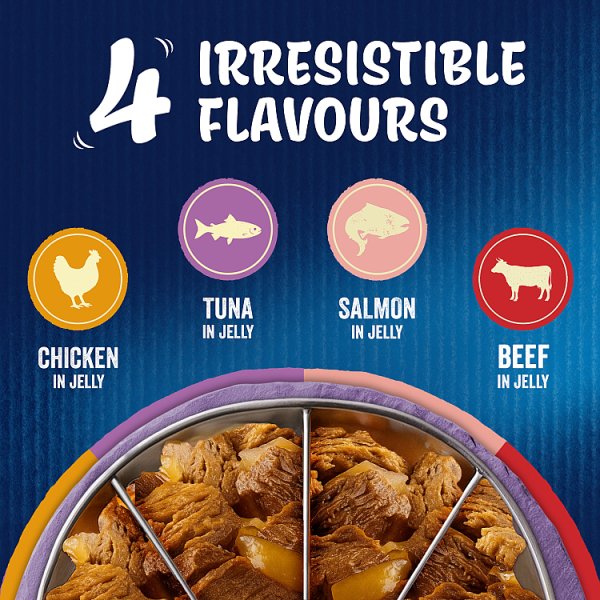 FELIX As Good As it Looks Favourites Selection Wet Cat Food 12x85g PMP (4 x 12X85G)