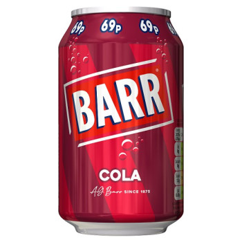 Barr Cola 330ml (24 x 330ml)