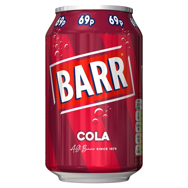 Barr Cola 330ml (24 x 330ml) Barr Cola 330ml (24 x 330ml)