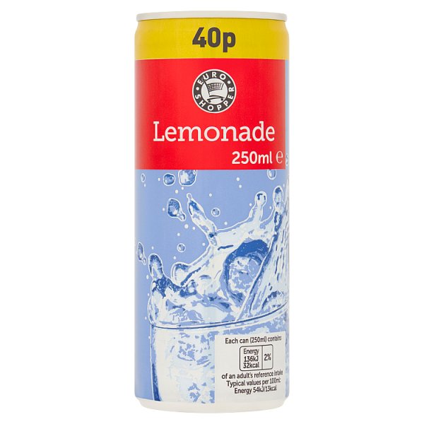 Euro Shopper Lemonade 250ml (24 x 250ml)