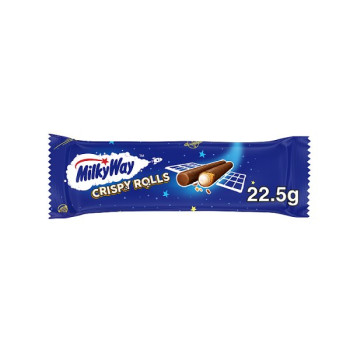 Milky Way Milk Chocolate Crispy Rolls 22.5g (24 x 22.5g)