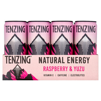 Tenzing Raspberry & Yuzu Natural Energy 12 x 330ml (12 x 330ml)