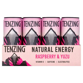 Tenzing Raspberry & Yuzu Natural Energy 12 x 330ml (12 x 330ml) Tenzing Raspberry & Yuzu Natural Energy 12 x 330ml (12 x 330ml)