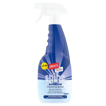 Jack's Bathroom Cleaning Spray 750ml (6 x 750ml)