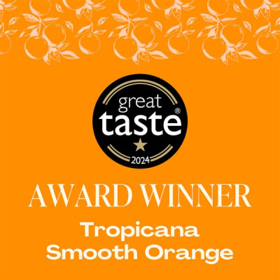 Tropicana Smooth Orange Fruit Juice 850ml (6 x 850ml)
