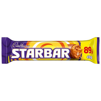 Cadbury Starbar Chocolate Bar 49g (32 x 49g)
