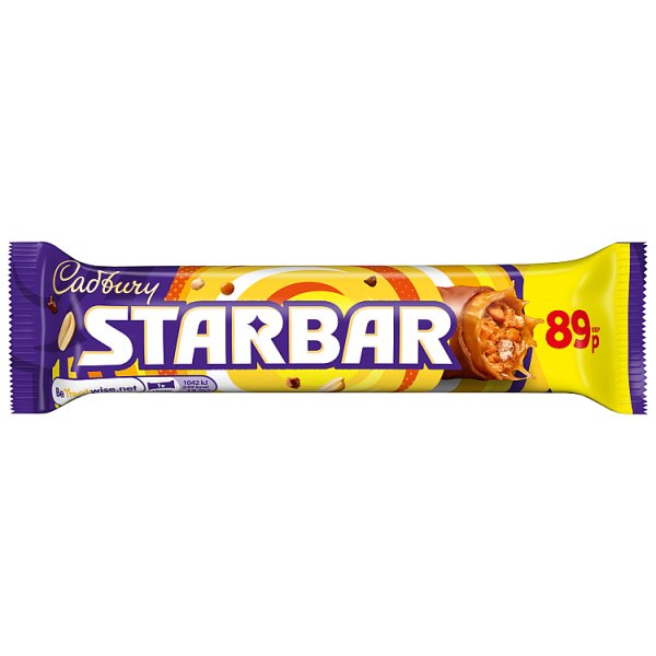 Cadbury Starbar Chocolate Bar 49g (32 x 49g)