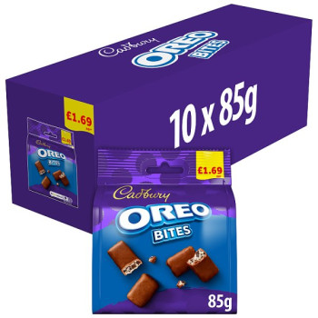 Cadbury Oreo Bites Chocolate Bag 85 g (10 x 85g)