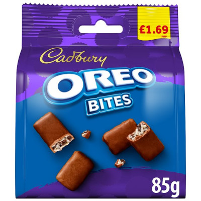 Cadbury Oreo Bites Chocolate Bag 85 g (10 x 85g)