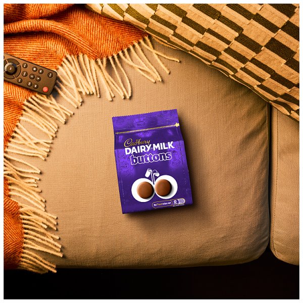 Cadbury Dairy Milk Chocolate Buttons Bag 100g (10 x 100g)
