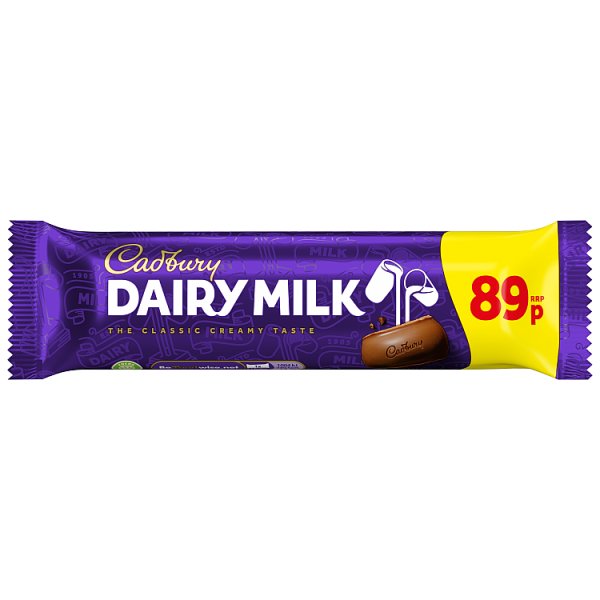 Cadbury Dairy Milk Chocolate Bar 45 g (48 x 45g)