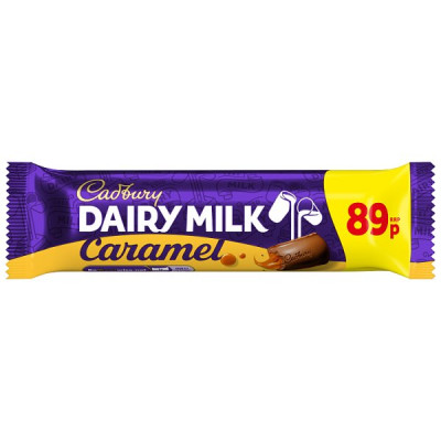 Cadbury Dairy Milk Caramel Chocolate Bar 45 g (48 x 45g)