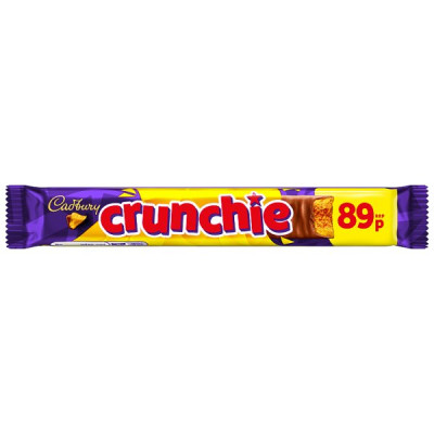 Cadbury Crunchie Chocolate Bar 40g (48 x 40g)