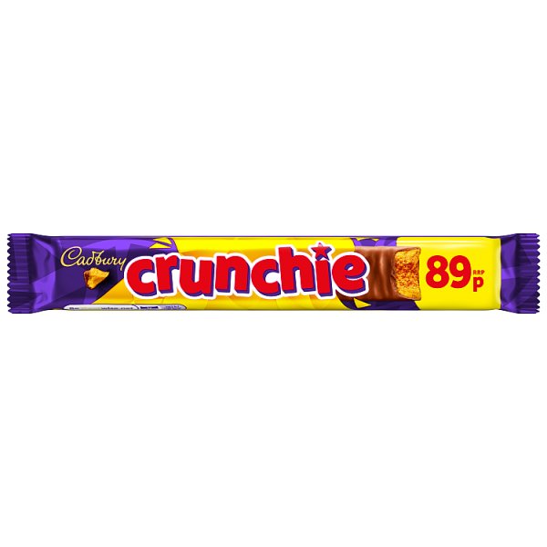 Cadbury Crunchie Chocolate Bar 40g (48 x 40g)