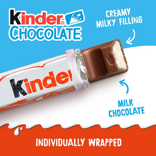 Kinder Medium Bar Chocolate 21g (36 x 21g) Kinder Medium Bar Chocolate 21g (36 x 21g)