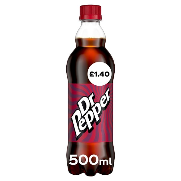 Dr Pepper 500ml PM (12 x 500ml)