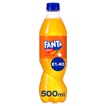 Fanta Orange 500ml PM £1.40 Bottle (12 x 500ml)