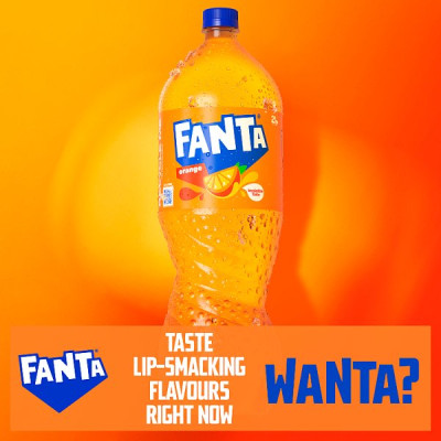 Fanta Orange 2L Bottle (6 x 2ltr)