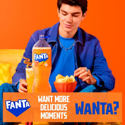 Fanta Orange 2L Bottle (6 x 2ltr)