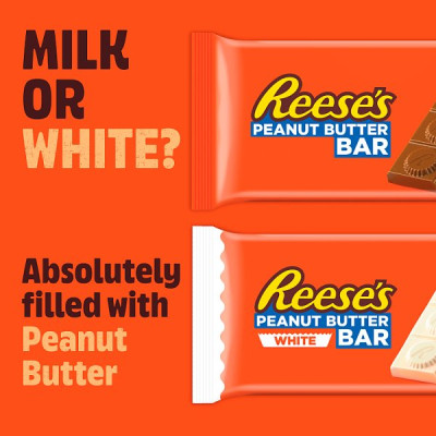 Reese's White Chocolate Flavour Peanut Butter Bar 90g (16 x 90g)
