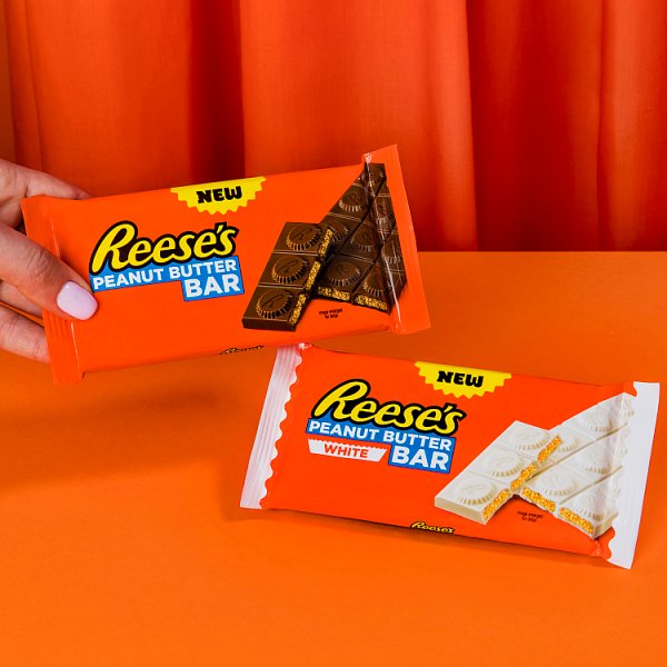 Reese's White Chocolate Flavour Peanut Butter Bar 90g (16 x 90g)