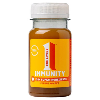One Living Immunity Citrus Ginger 100ml (8 x 100ml)