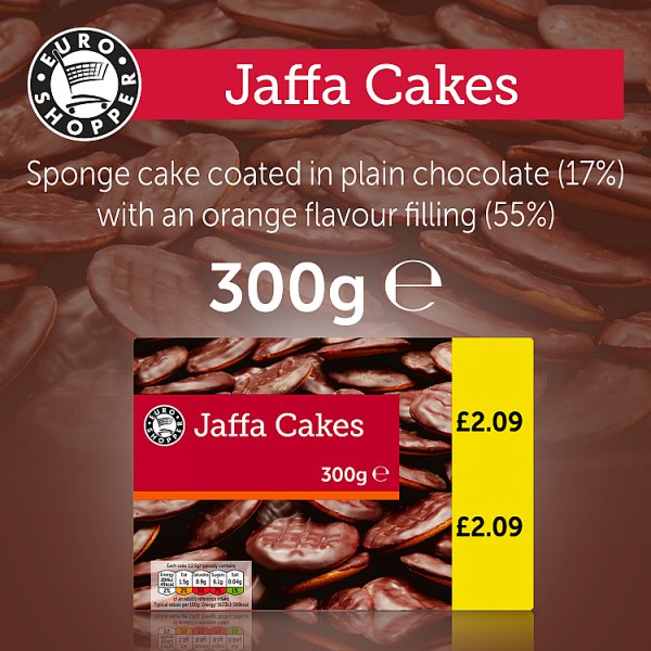 Euro Shopper Jaffa Cakes 300g (20 x 300g)
