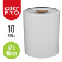 CaterPro 10 Small Paper Thermal Till Rolls (5 x 10s)