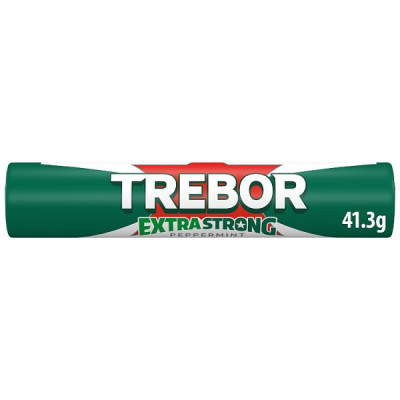 Trebor Extra Strong Peppermint Mints Roll 41.3g (40 x 41.3g)