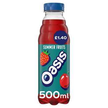 Oasis Summer Fruits 500ml (12 x 500ml) Oasis Summer Fruits 500ml (12 x 500ml)