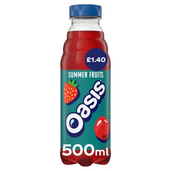 Oasis Summer Fruits 500ml (12 x 500ml) Oasis Summer Fruits 500ml (12 x 500ml)