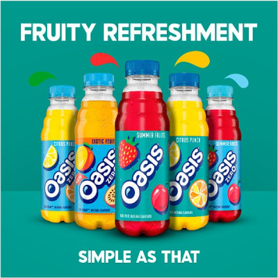 Oasis Summer Fruits 500ml (12 x 500ml)